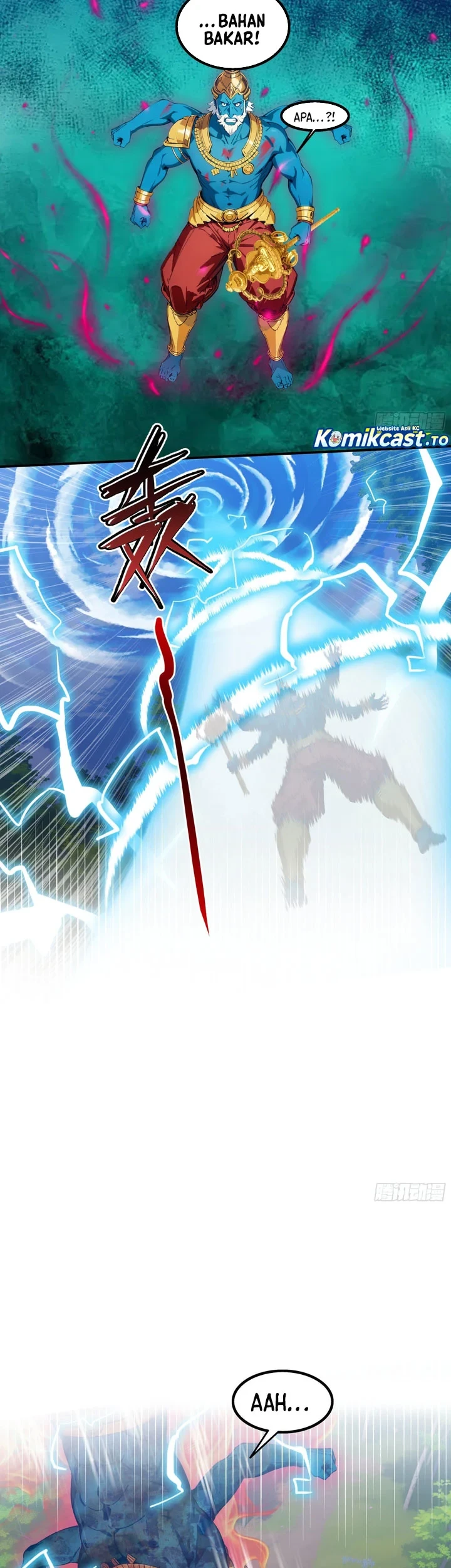 The Evil God Descends, I Own Great Hell Chapter 117 - halaman 21