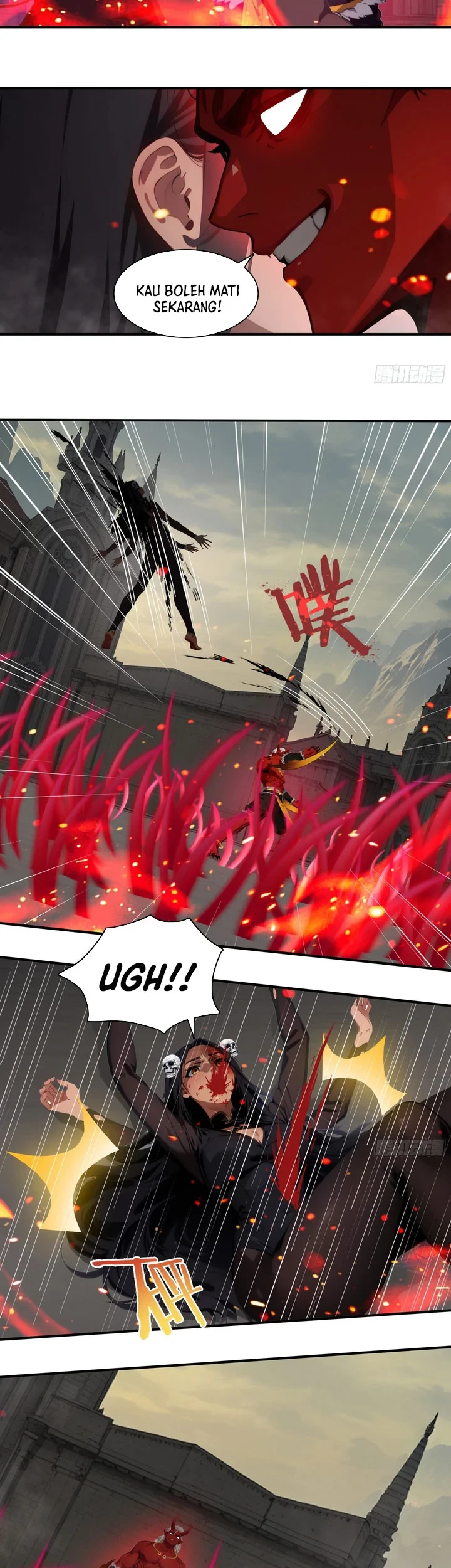 The Evil God Descends, I Own Great Hell Chapter 117 - halaman 9