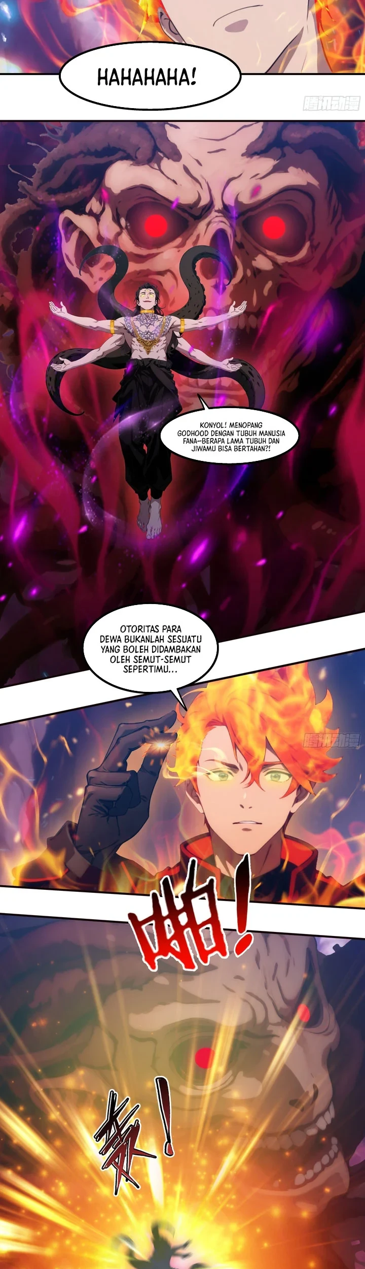 The Evil God Descends, I Own Great Hell Chapter 118 - halaman 15
