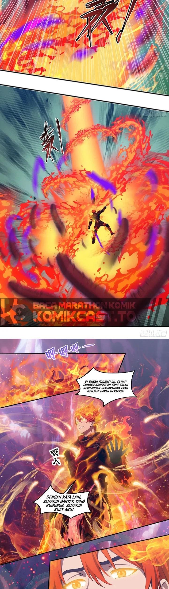 The Evil God Descends, I Own Great Hell Chapter 118 - halaman 21