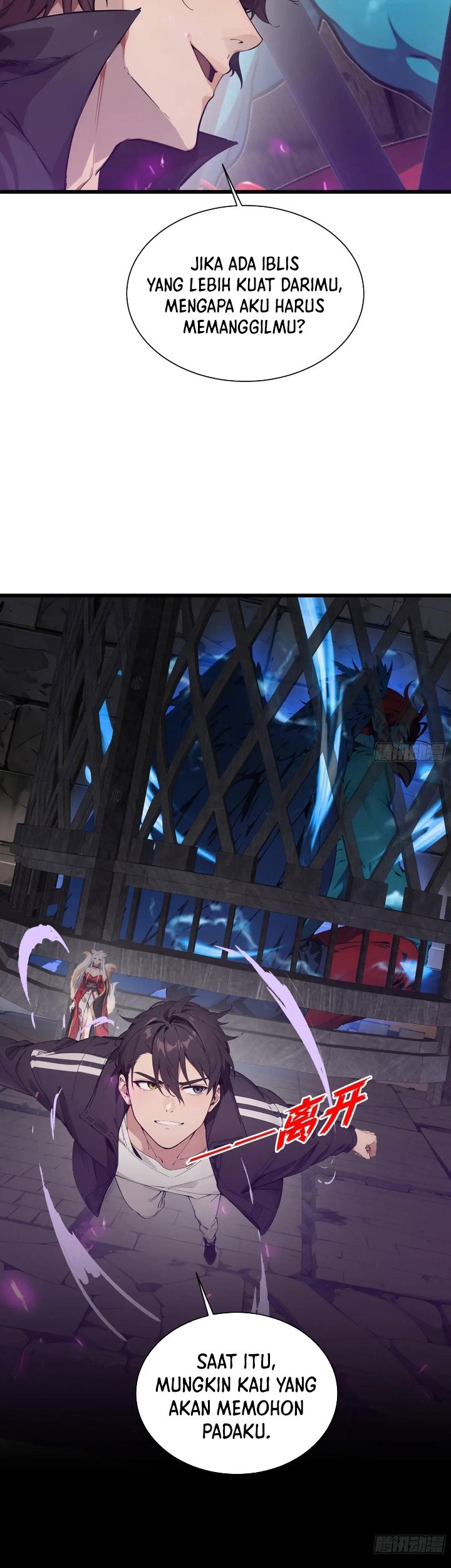 The Evil God Descends, I Own Great Hell Chapter 12 - halaman 8