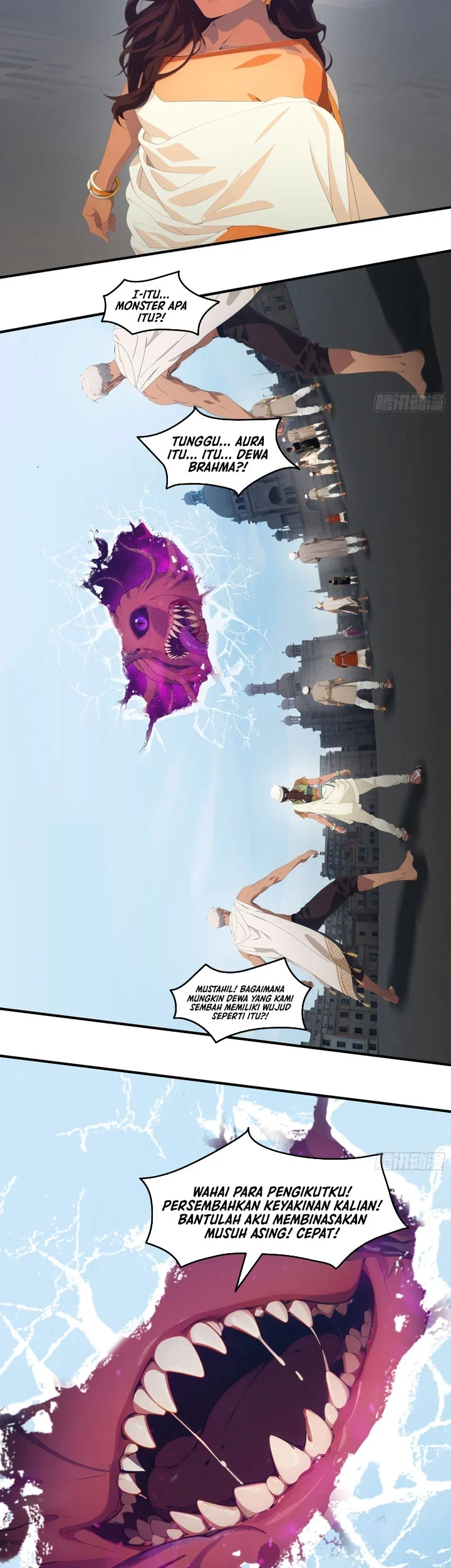 The Evil God Descends, I Own Great Hell Chapter 120 - halaman 23