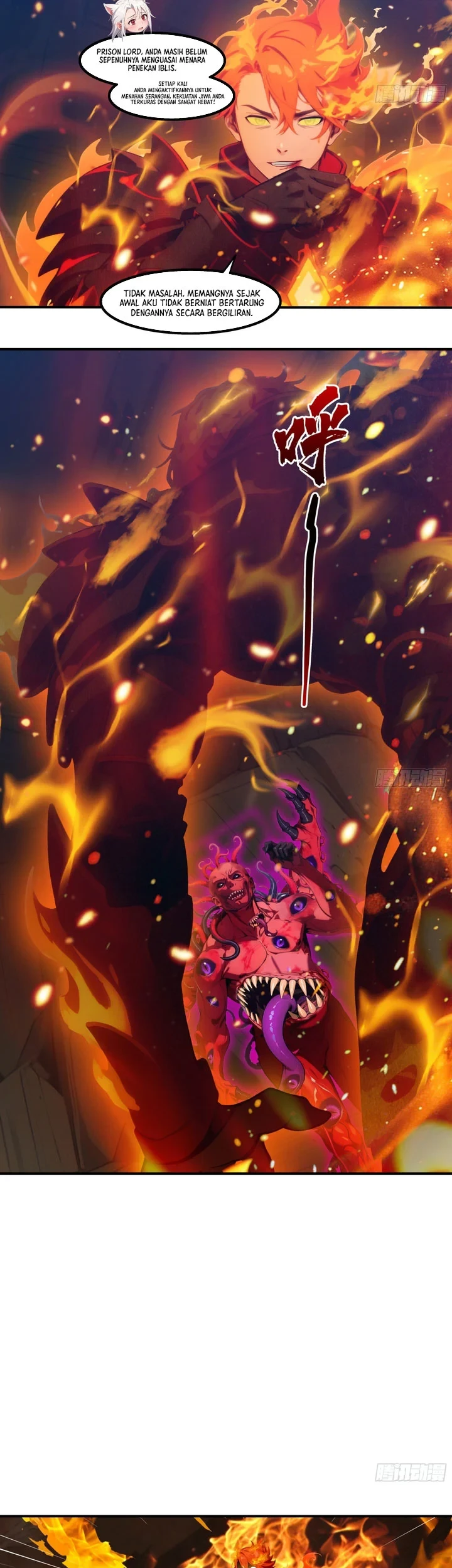 The Evil God Descends, I Own Great Hell Chapter 120 - halaman 9