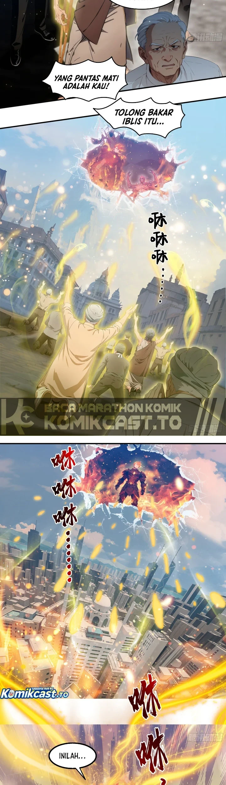 The Evil God Descends, I Own Great Hell Chapter 121 - halaman 5