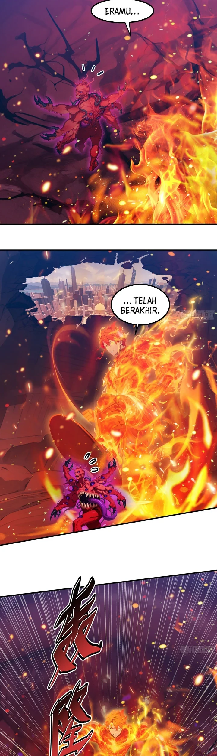 The Evil God Descends, I Own Great Hell Chapter 121 - halaman 9