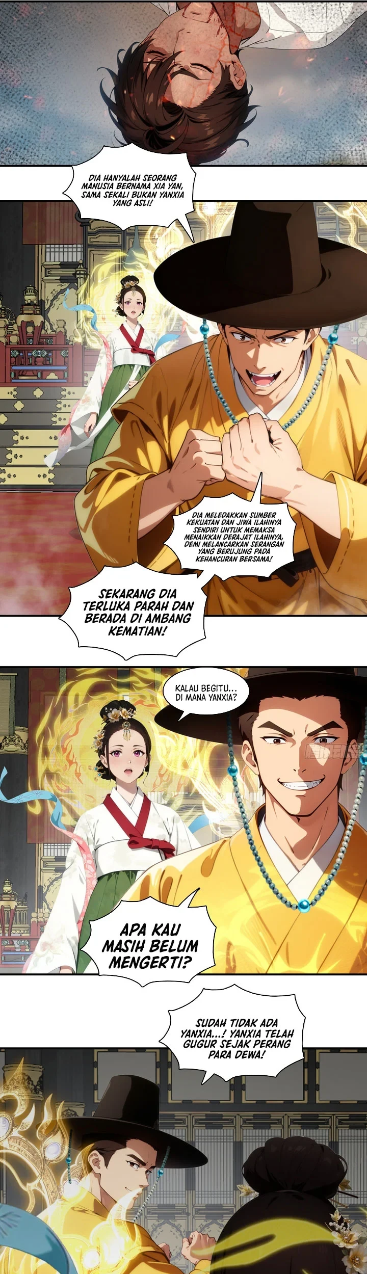 The Evil God Descends, I Own Great Hell Chapter 122 - halaman 19