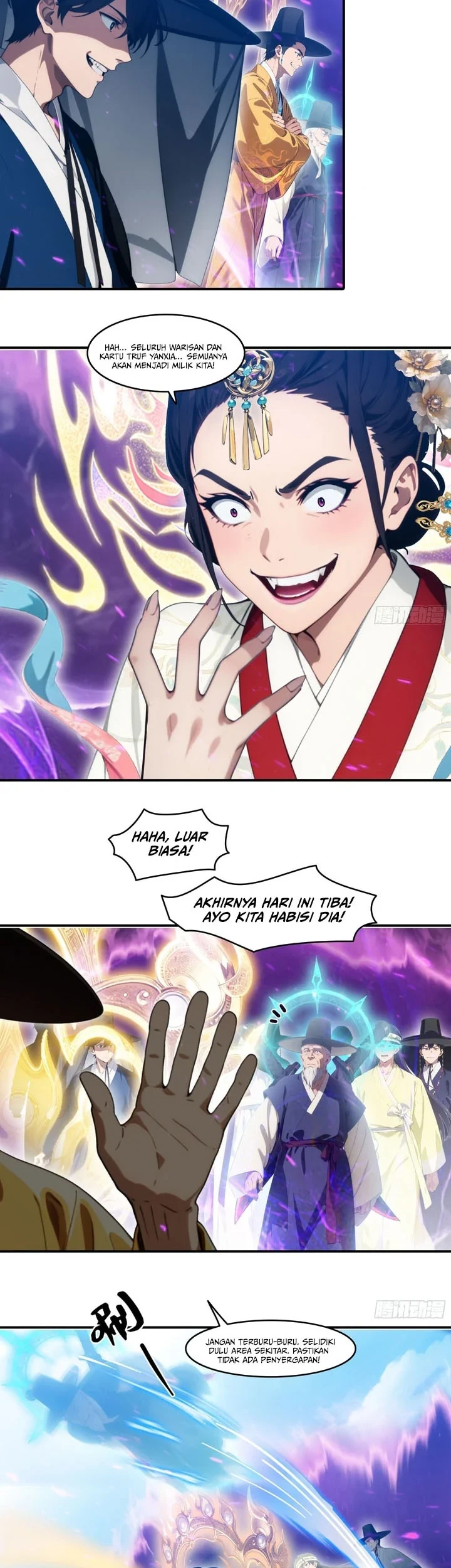 The Evil God Descends, I Own Great Hell Chapter 123 - halaman 11