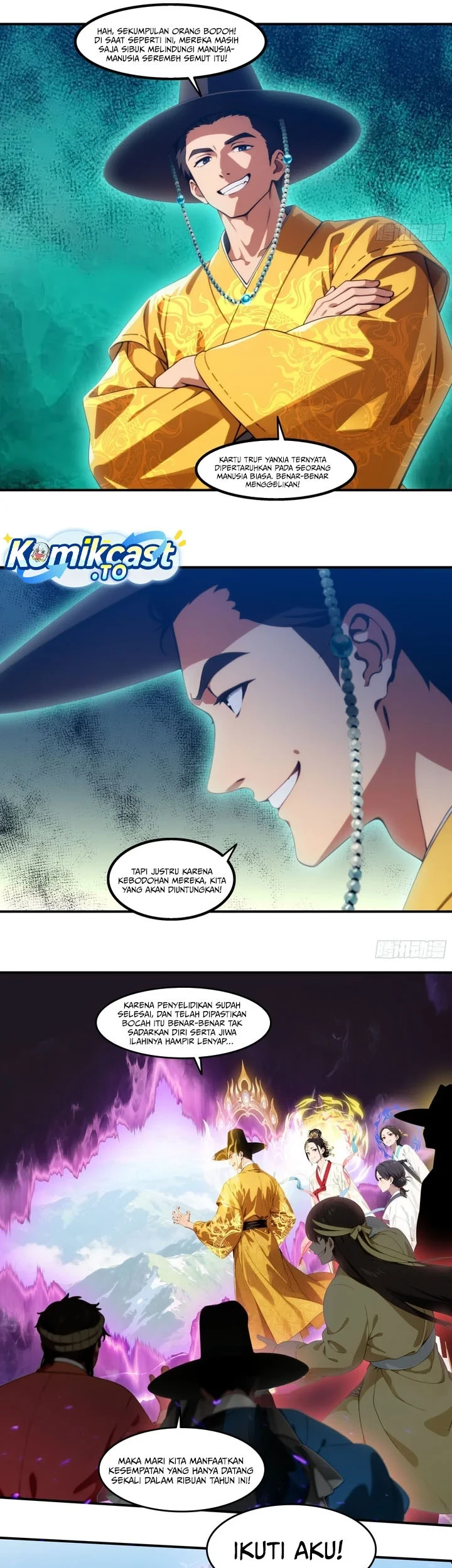 The Evil God Descends, I Own Great Hell Chapter 123 - halaman 14