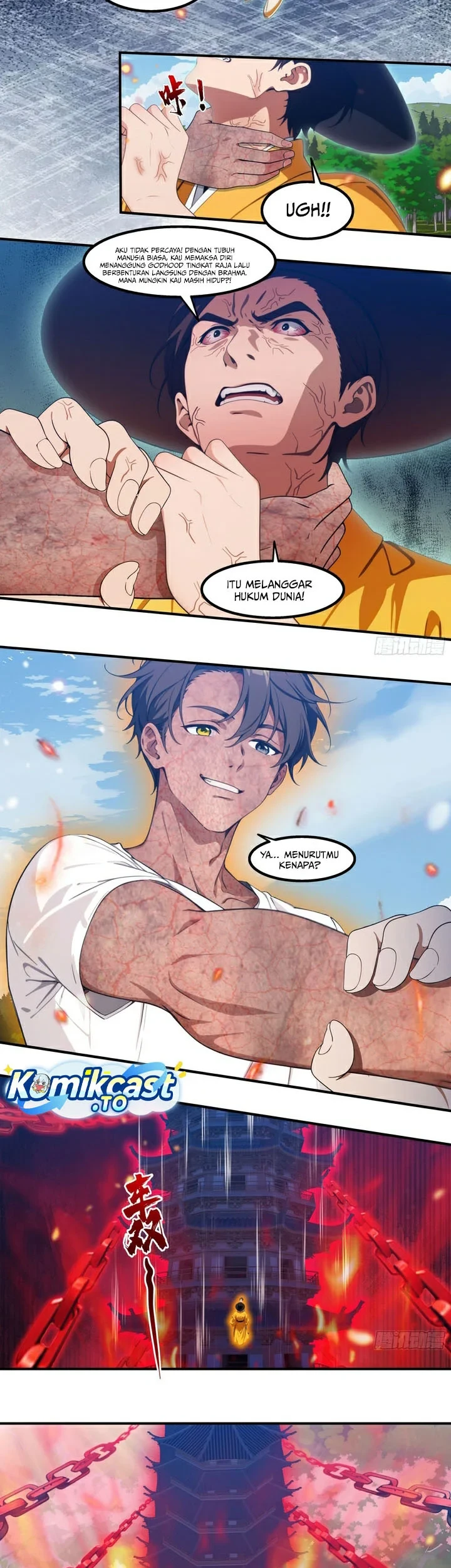 The Evil God Descends, I Own Great Hell Chapter 124 - halaman 7