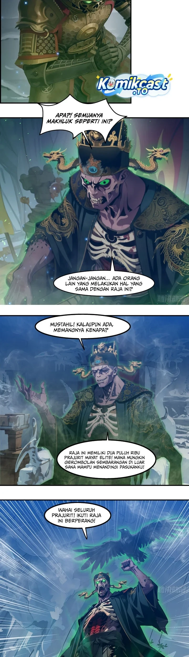 The Evil God Descends, I Own Great Hell Chapter 127 - halaman 12