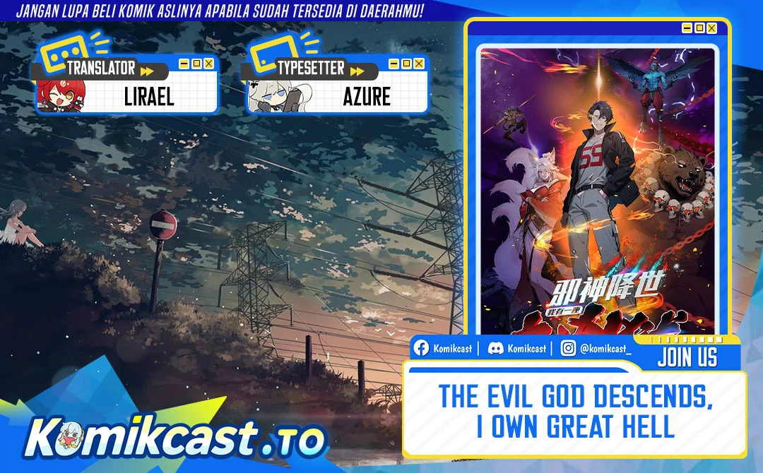 The Evil God Descends, I Own Great Hell Chapter 128 - halaman 1