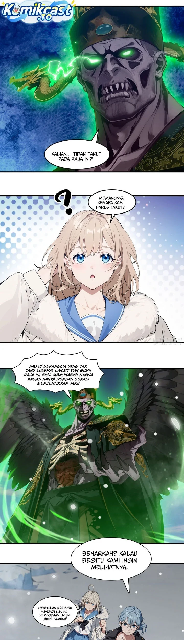 The Evil God Descends, I Own Great Hell Chapter 128 - halaman 12