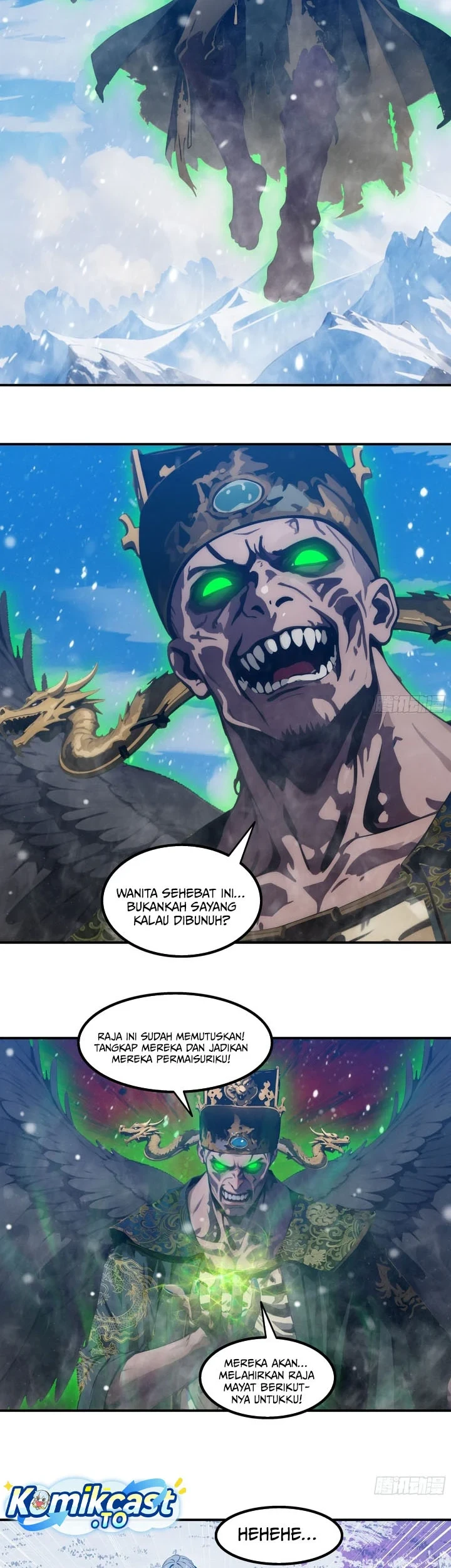 The Evil God Descends, I Own Great Hell Chapter 128 - halaman 7