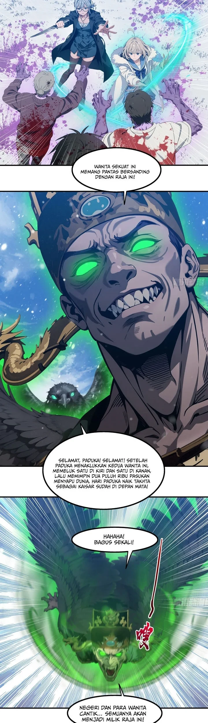 The Evil God Descends, I Own Great Hell Chapter 128 - halaman 8