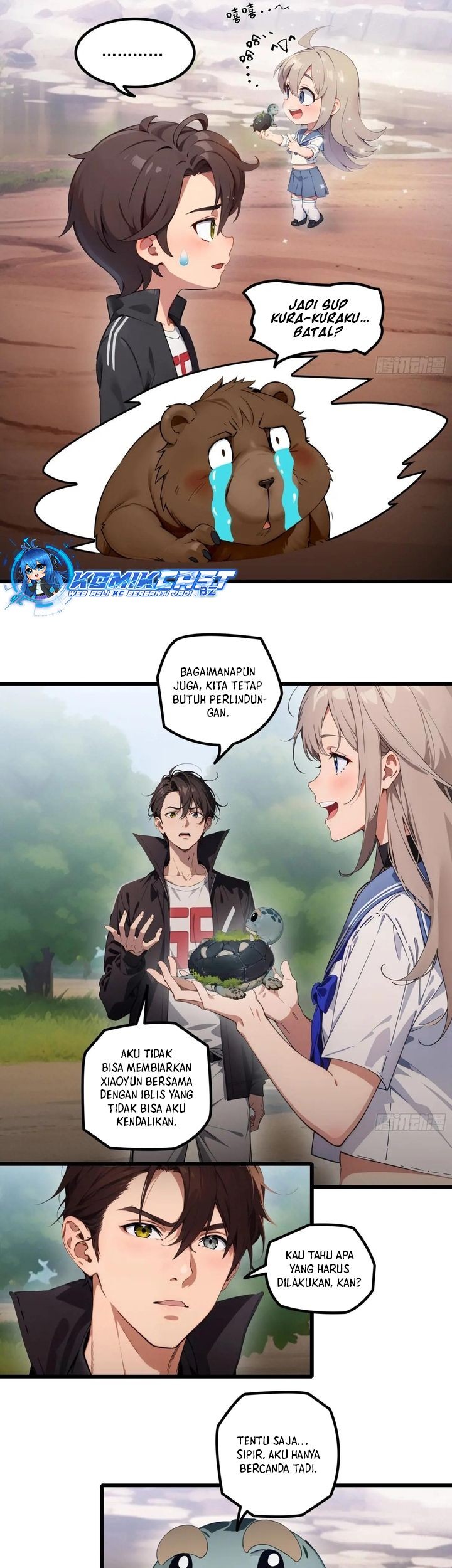 The Evil God Descends, I Own Great Hell Chapter 19 - halaman 8