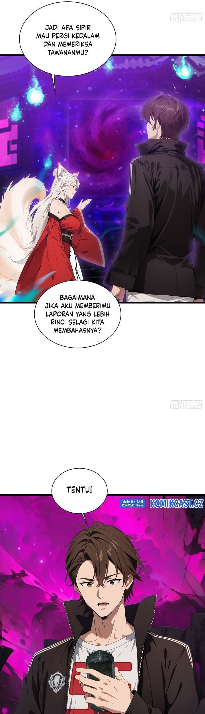The Evil God Descends, I Own Great Hell Chapter 3 - halaman 8