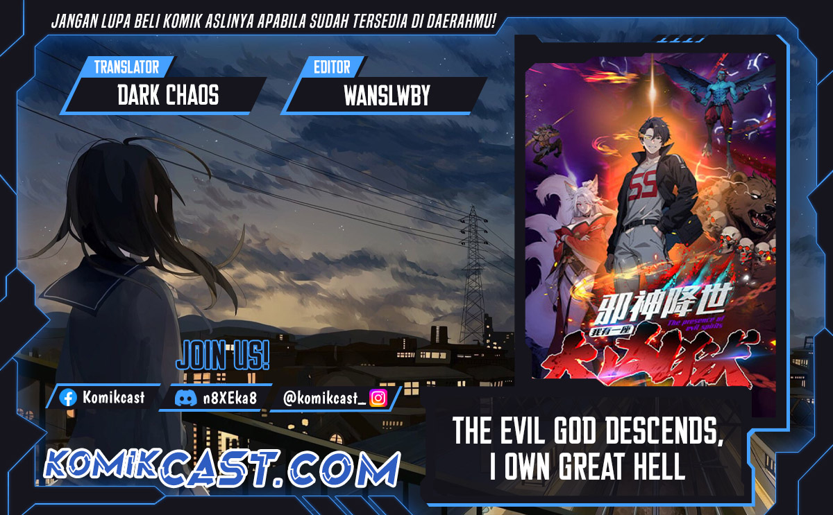 The Evil God Descends, I Own Great Hell Chapter 30 - halaman 1