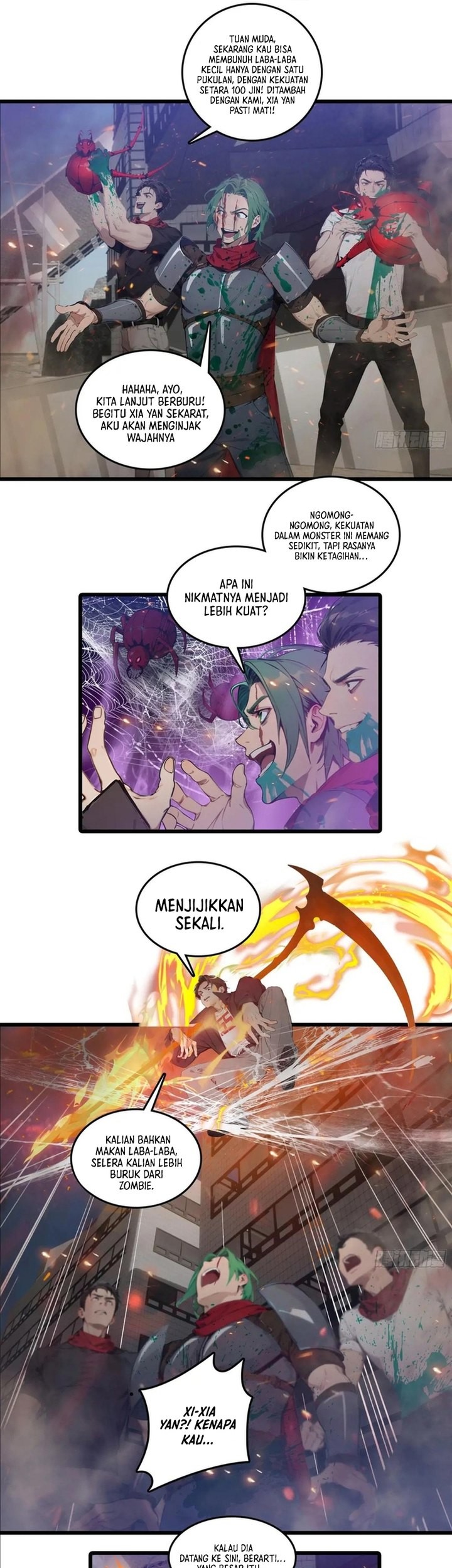 The Evil God Descends, I Own Great Hell Chapter 31 - halaman 15