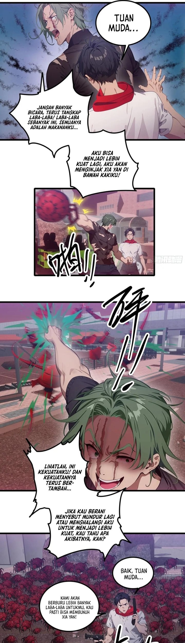 The Evil God Descends, I Own Great Hell Chapter 32 - halaman 8