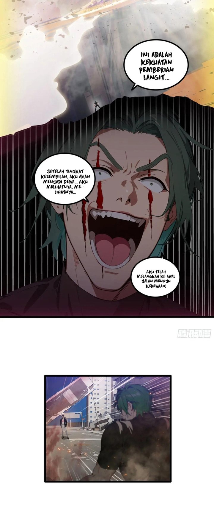 The Evil God Descends, I Own Great Hell Chapter 33 - halaman 9