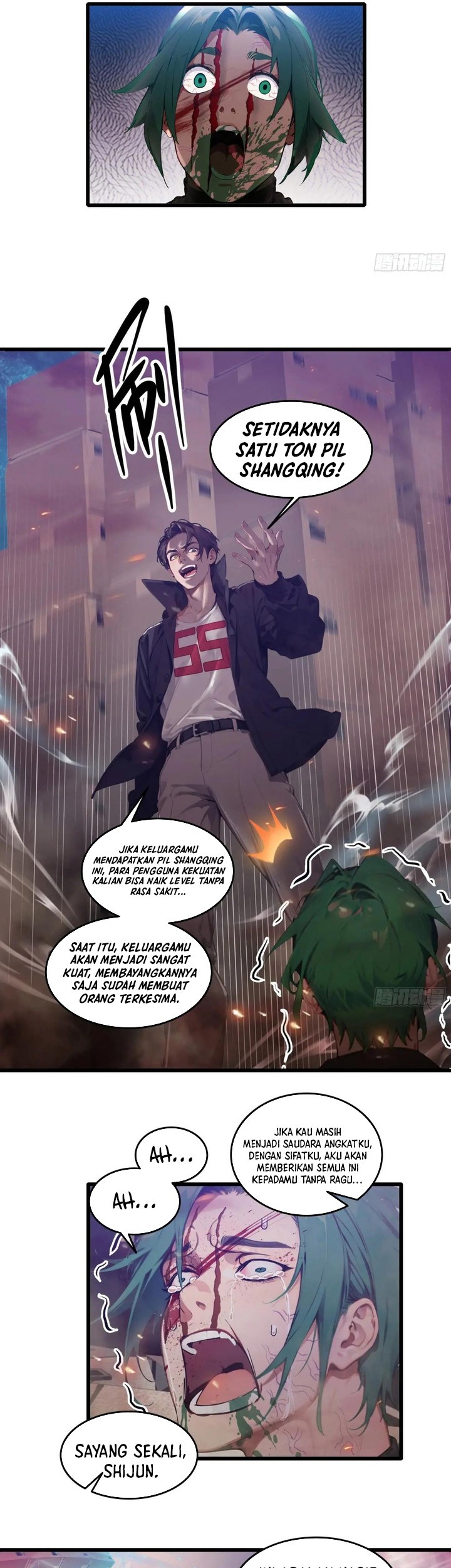 The Evil God Descends, I Own Great Hell Chapter 34 - halaman 14