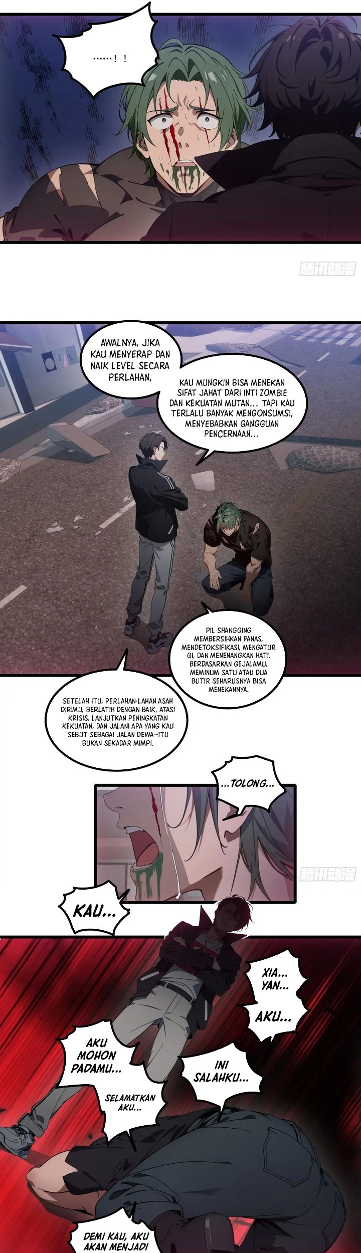 The Evil God Descends, I Own Great Hell Chapter 34 - halaman 8