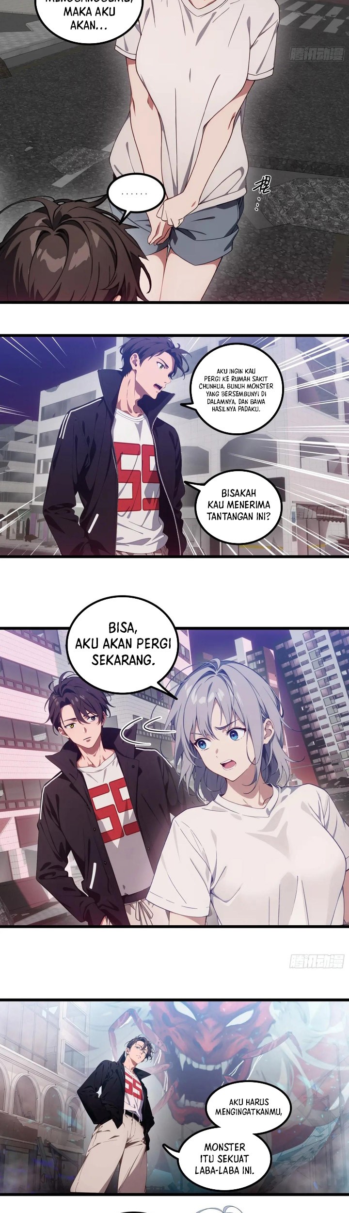 The Evil God Descends, I Own Great Hell Chapter 35 - halaman 12