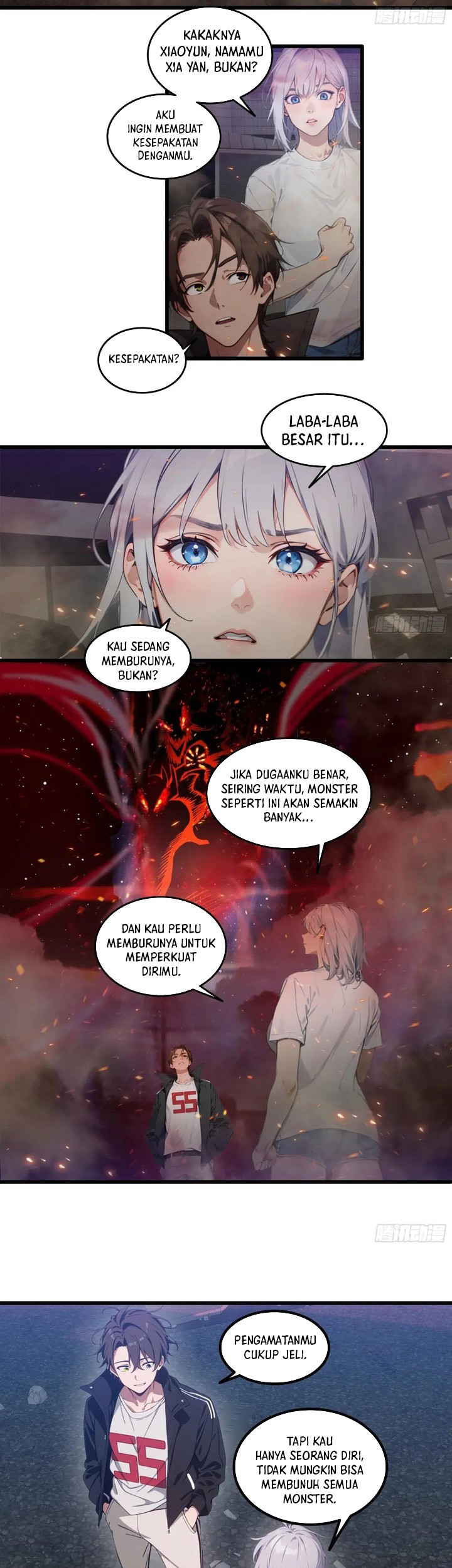 The Evil God Descends, I Own Great Hell Chapter 35 - halaman 8