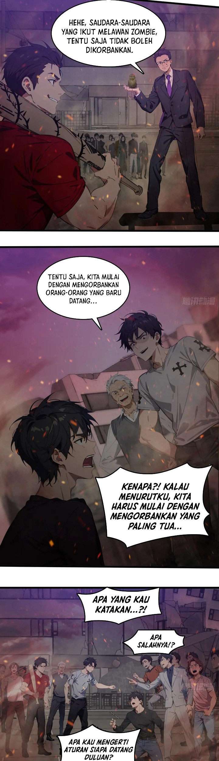 The Evil God Descends, I Own Great Hell Chapter 42 - halaman 14