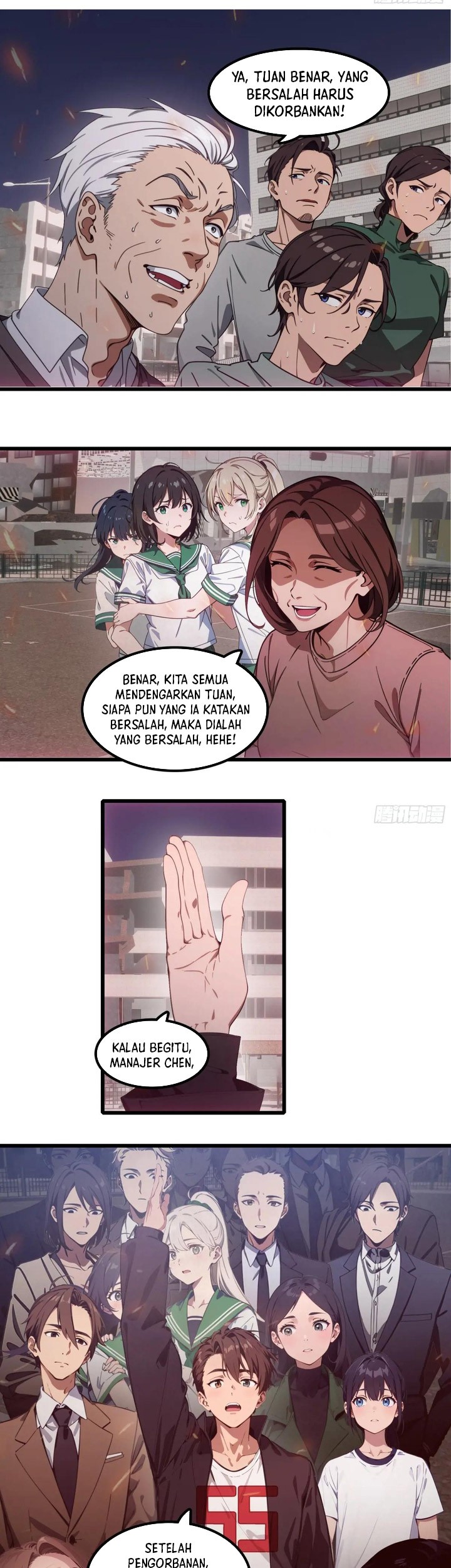 The Evil God Descends, I Own Great Hell Chapter 42 - halaman 18