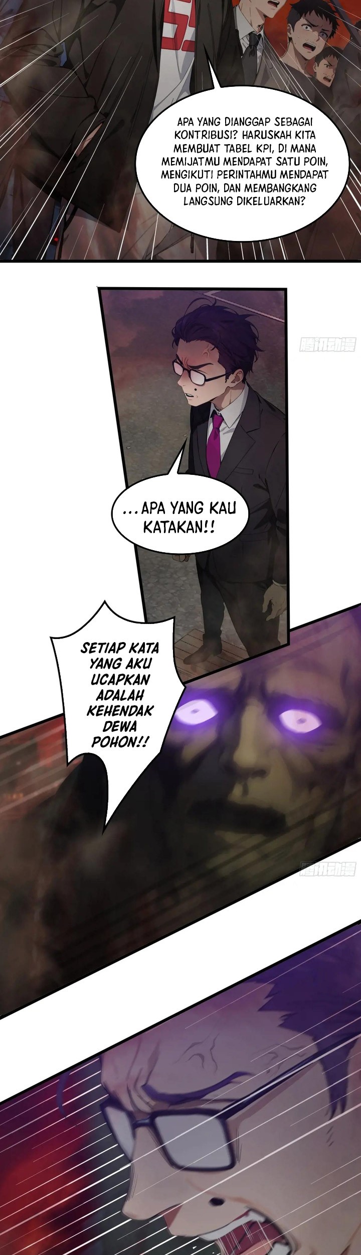 The Evil God Descends, I Own Great Hell Chapter 42 - halaman 22