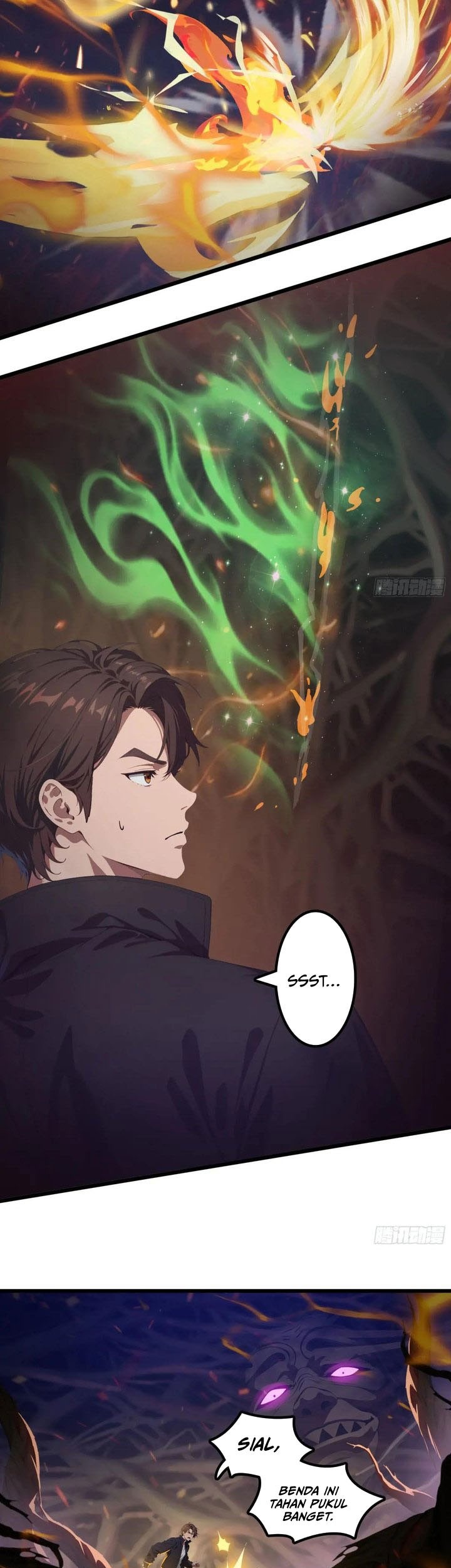 The Evil God Descends, I Own Great Hell Chapter 45 - halaman 8