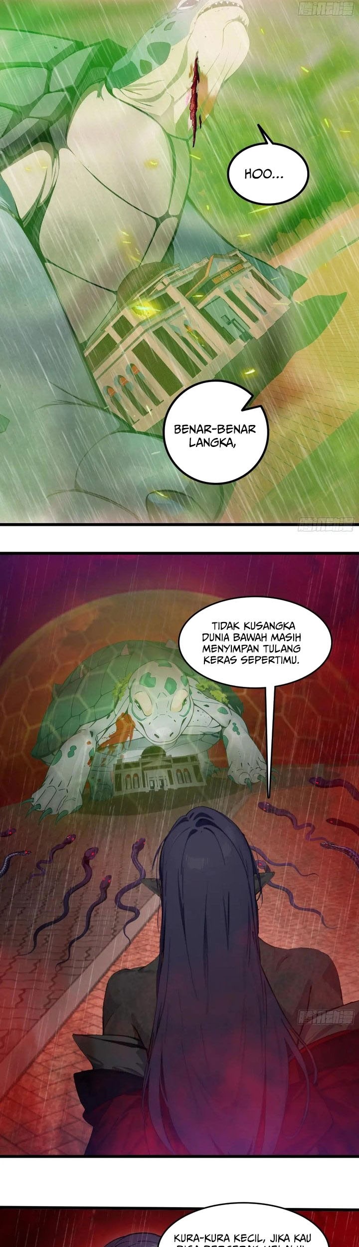 The Evil God Descends, I Own Great Hell Chapter 47 - halaman 10