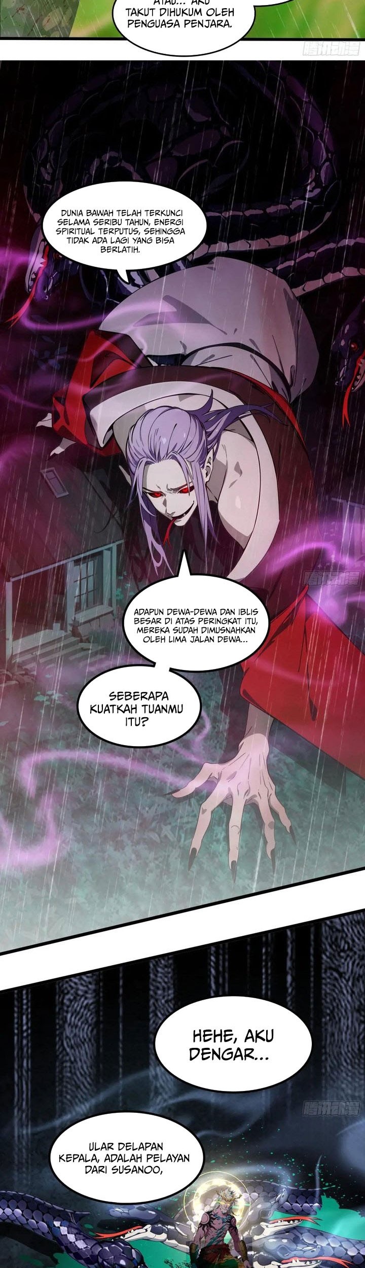 The Evil God Descends, I Own Great Hell Chapter 47 - halaman 12