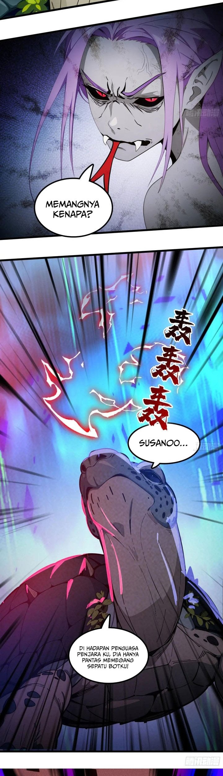 The Evil God Descends, I Own Great Hell Chapter 47 - halaman 14