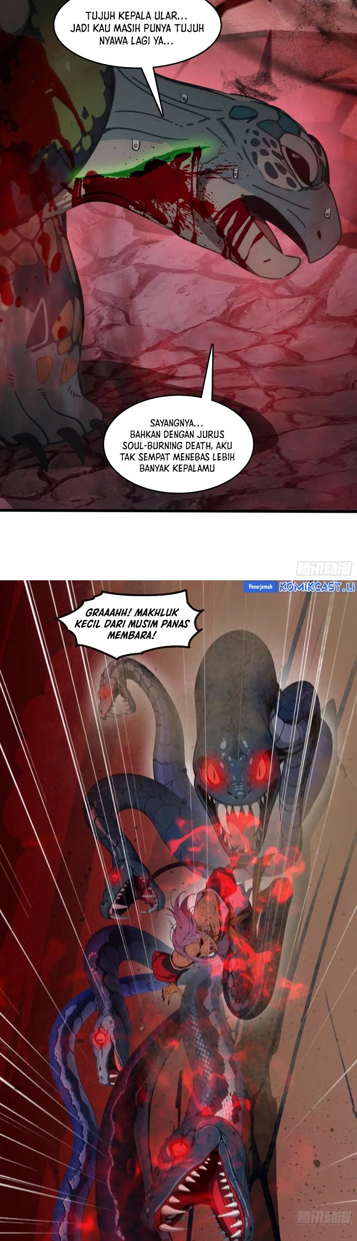 The Evil God Descends, I Own Great Hell Chapter 48 - halaman 8