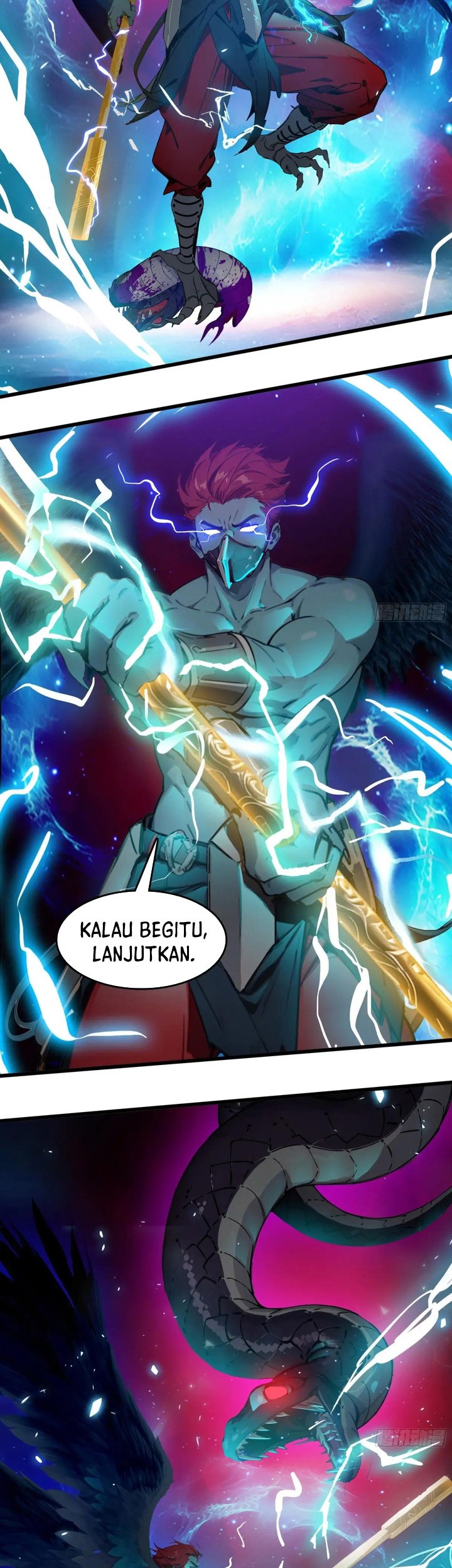 The Evil God Descends, I Own Great Hell Chapter 50 - halaman 34