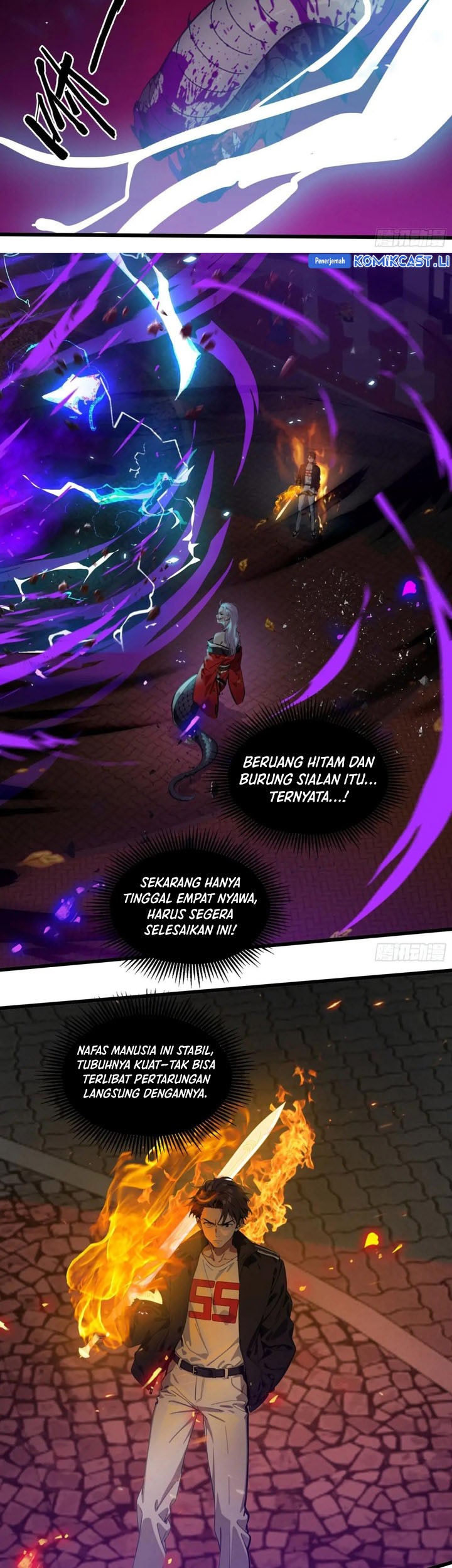 The Evil God Descends, I Own Great Hell Chapter 50 - halaman 36