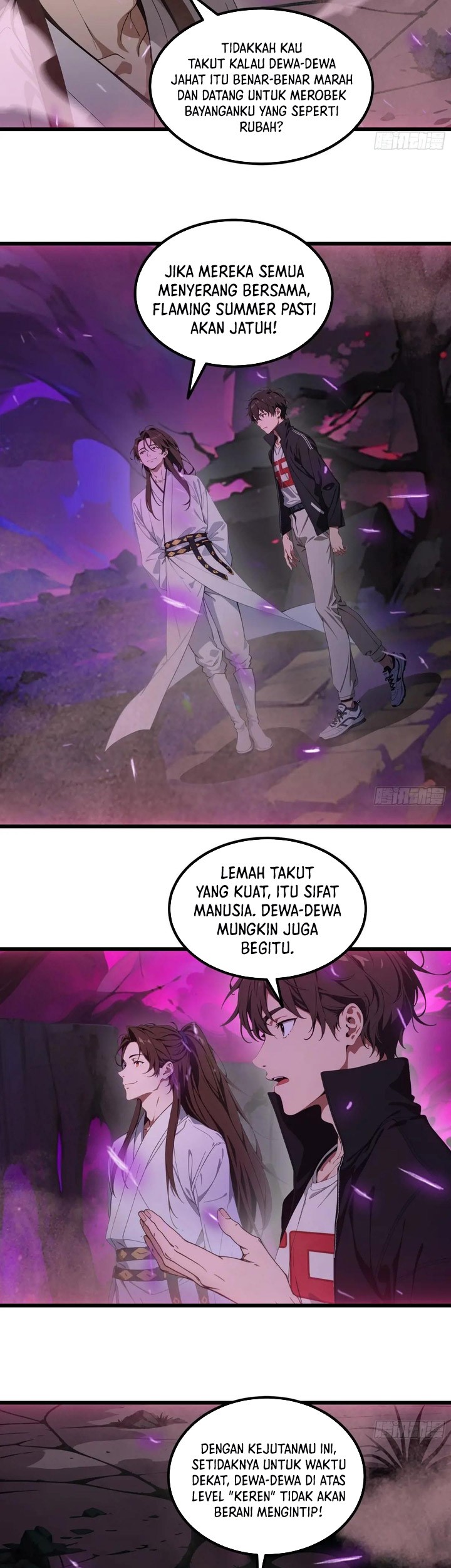 The Evil God Descends, I Own Great Hell Chapter 55 - halaman 5