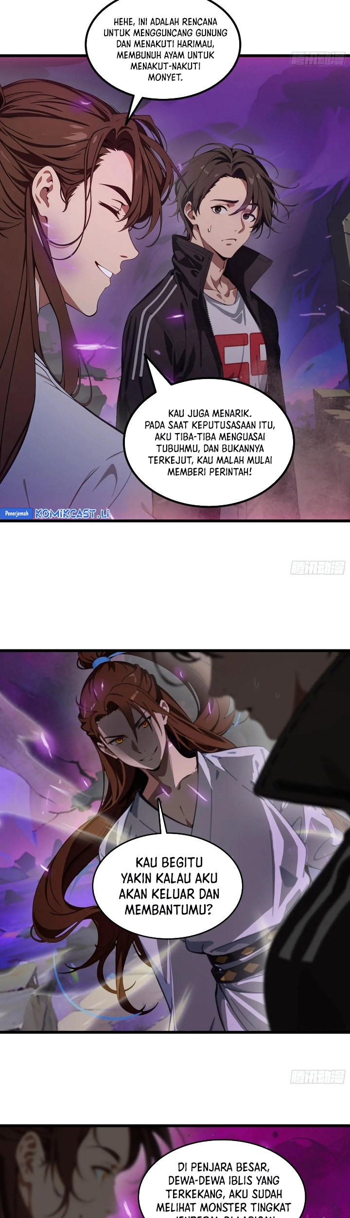 The Evil God Descends, I Own Great Hell Chapter 55 - halaman 7