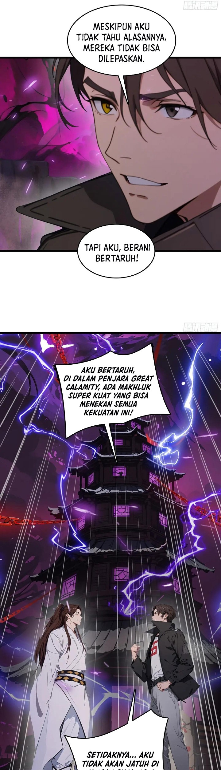 The Evil God Descends, I Own Great Hell Chapter 55 - halaman 9