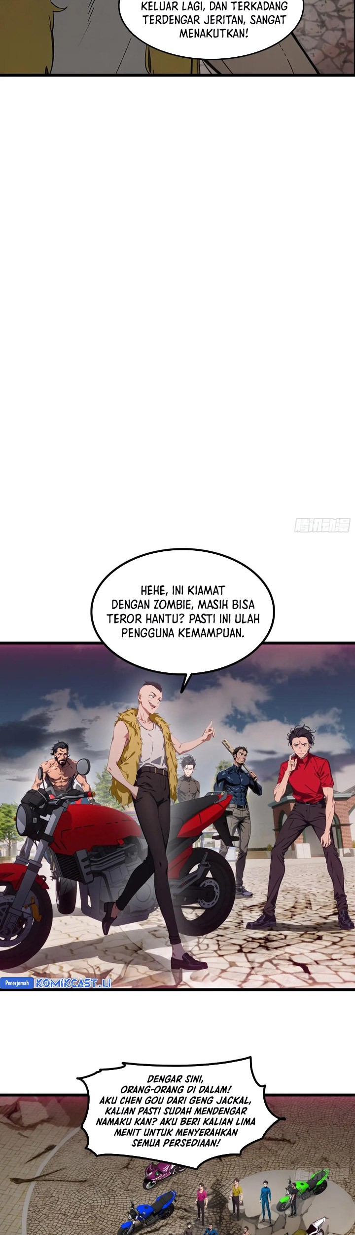 The Evil God Descends, I Own Great Hell Chapter 57 - halaman 12