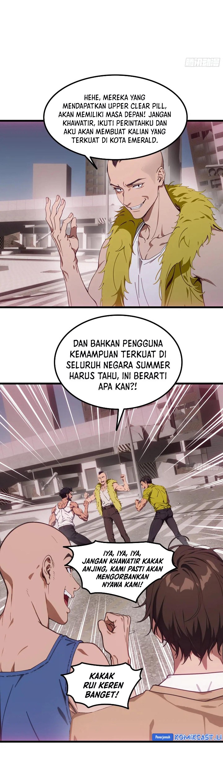 The Evil God Descends, I Own Great Hell Chapter 57 - halaman 6