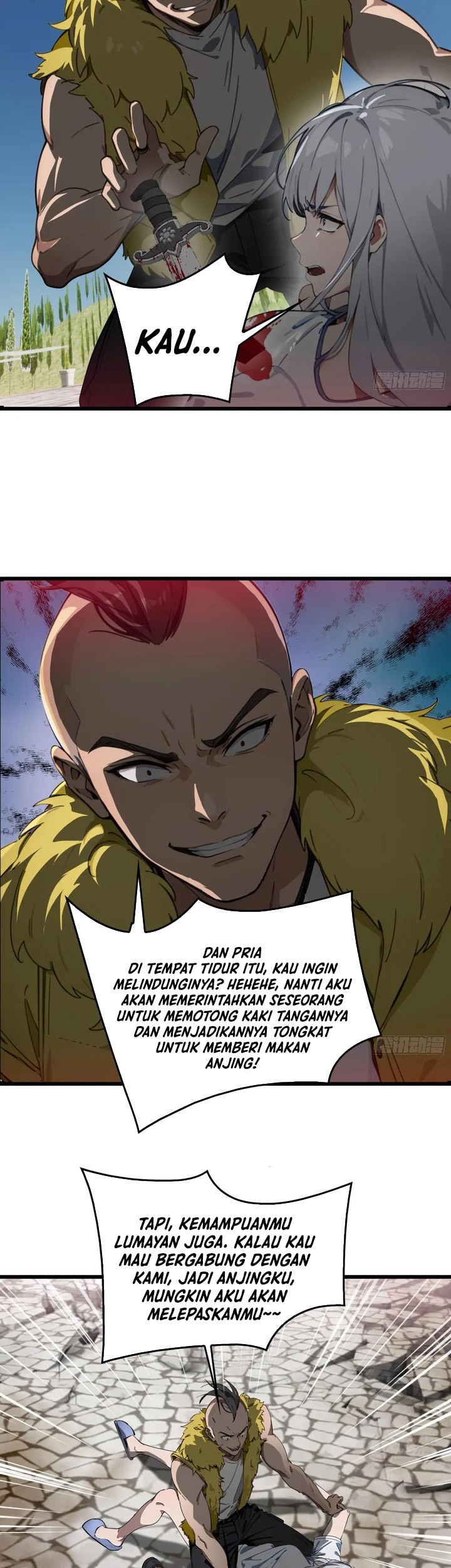 The Evil God Descends, I Own Great Hell Chapter 59 - halaman 4