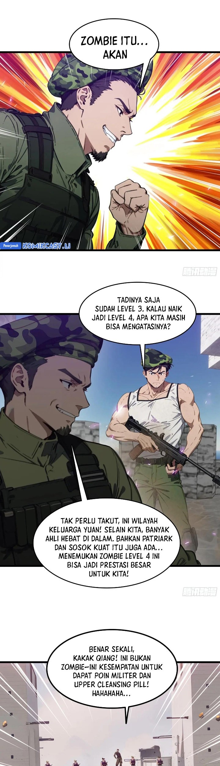 The Evil God Descends, I Own Great Hell Chapter 61 - halaman 11