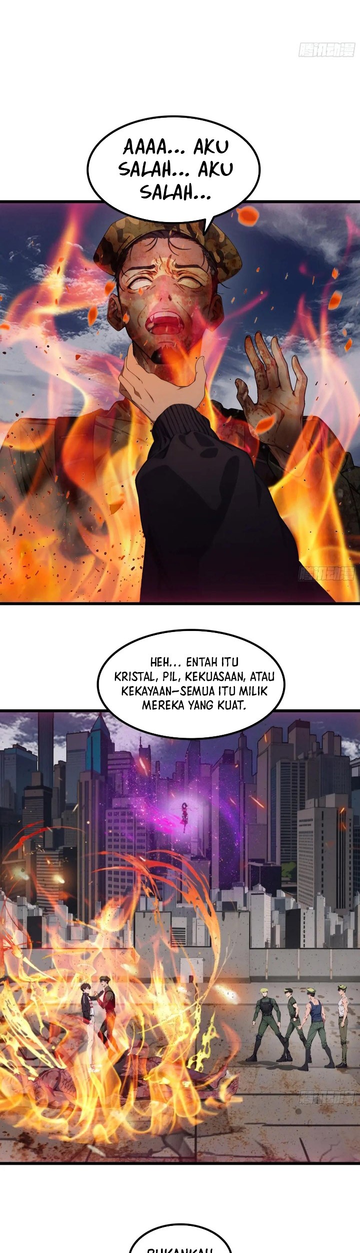 The Evil God Descends, I Own Great Hell Chapter 62 - halaman 21