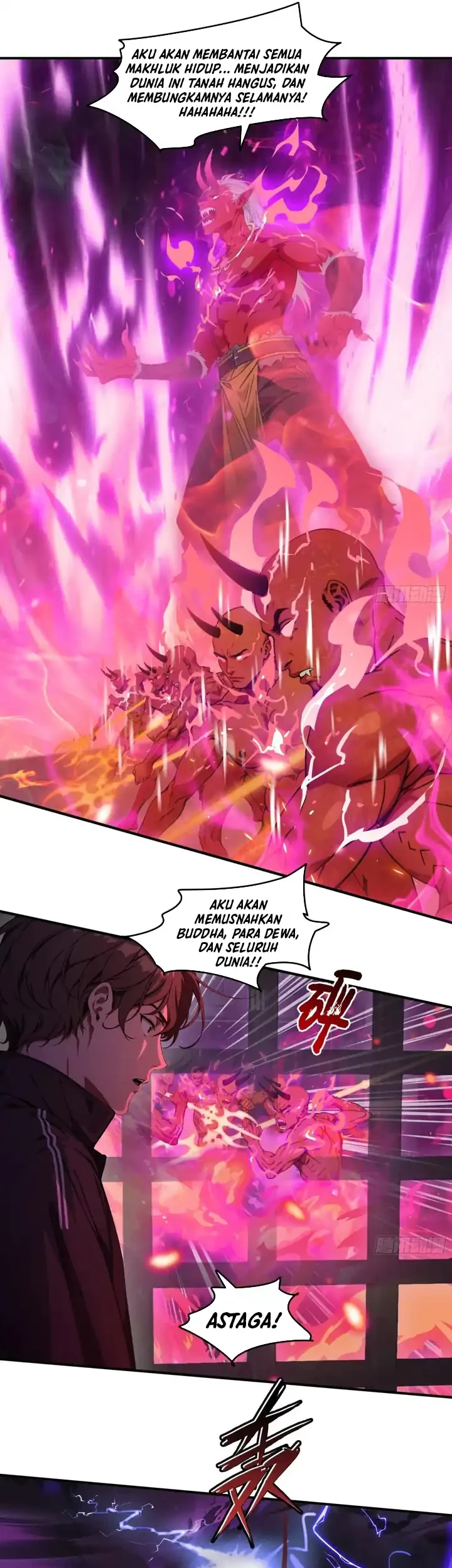 The Evil God Descends, I Own Great Hell Chapter 64 - halaman 14