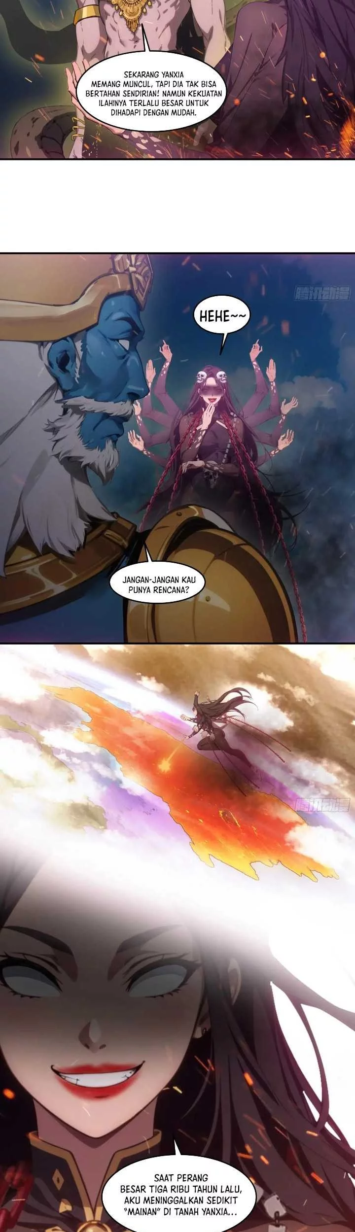 The Evil God Descends, I Own Great Hell Chapter 69 - halaman 22