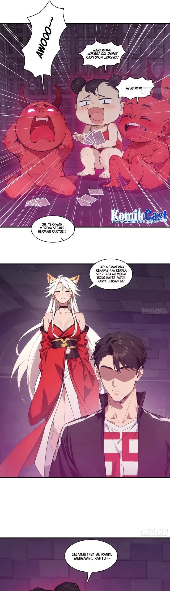 The Evil God Descends, I Own Great Hell Chapter 74 - halaman 13