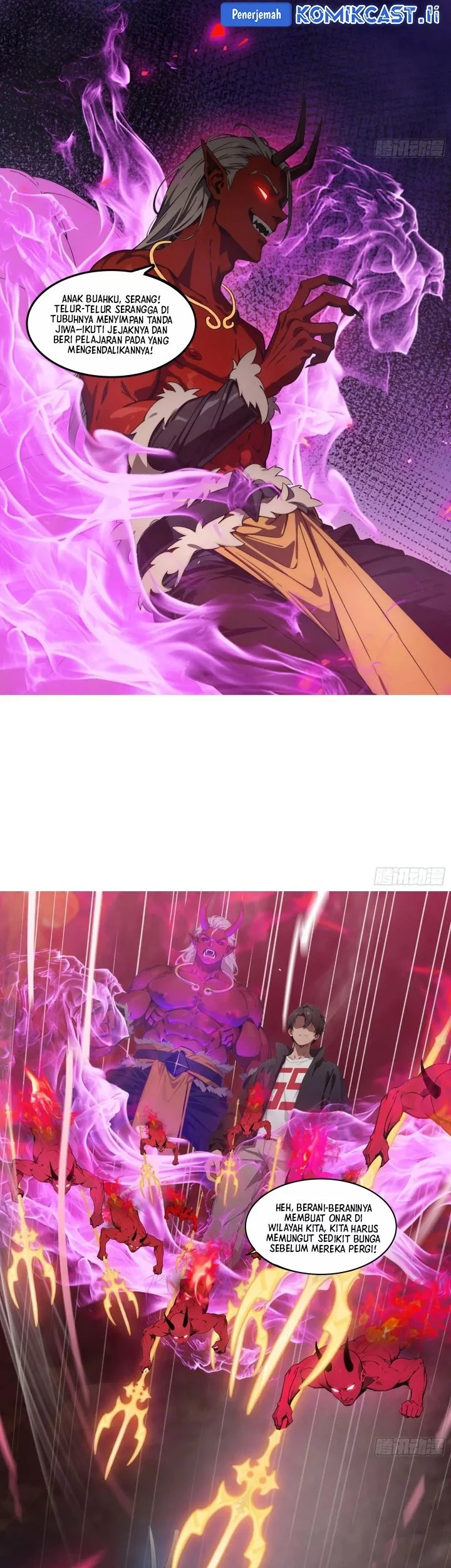 The Evil God Descends, I Own Great Hell Chapter 75 - halaman 21